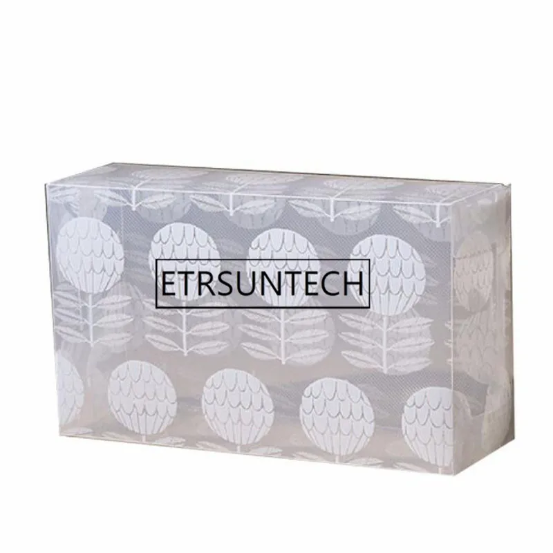 

50pcs Stackable Organizer Cases Foldable Printing Transparent Plastic Shoe Shoes Storage Boxes