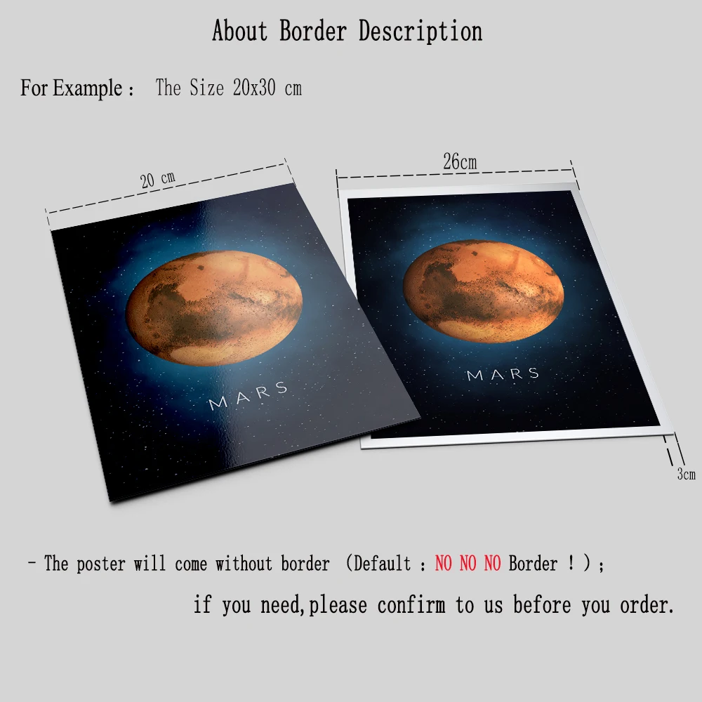 Настенная Картина на холсте с изображением солнца Венеры Сатурна Марса планеты