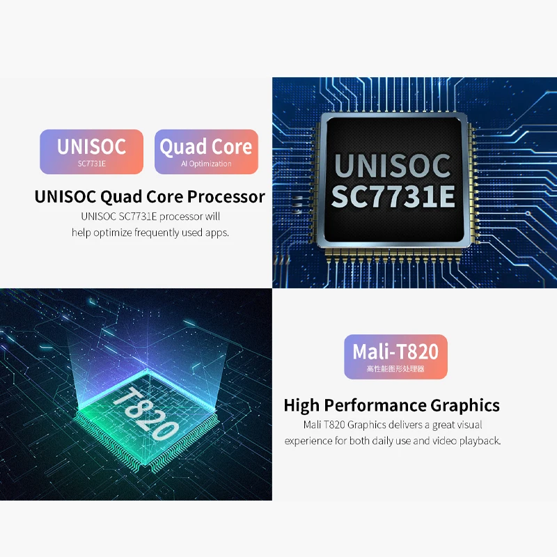Teclast P80h планшет с 8-дюймовым дисплеем четырёхъядерным процессором SC7731E ОЗУ 2 Гб ПЗУ