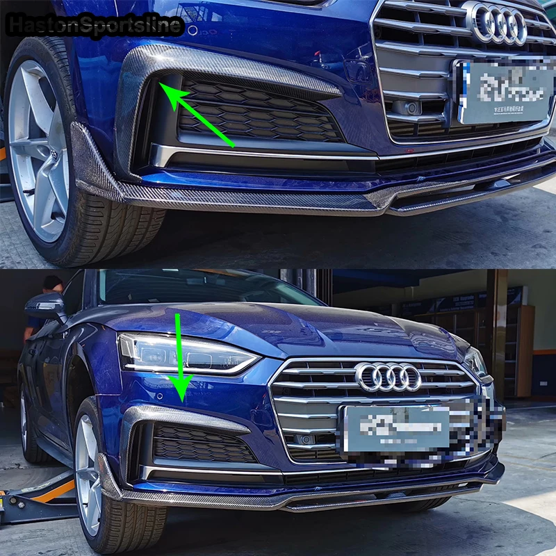 Передний передний противотуманный фонарь для Audi S5 Sline модифицированный плавник