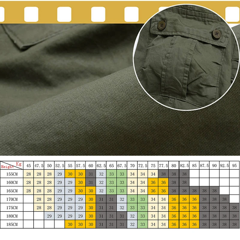 Брюки-карго мужские зеленые тактические штаны в стиле милитари с несколькими