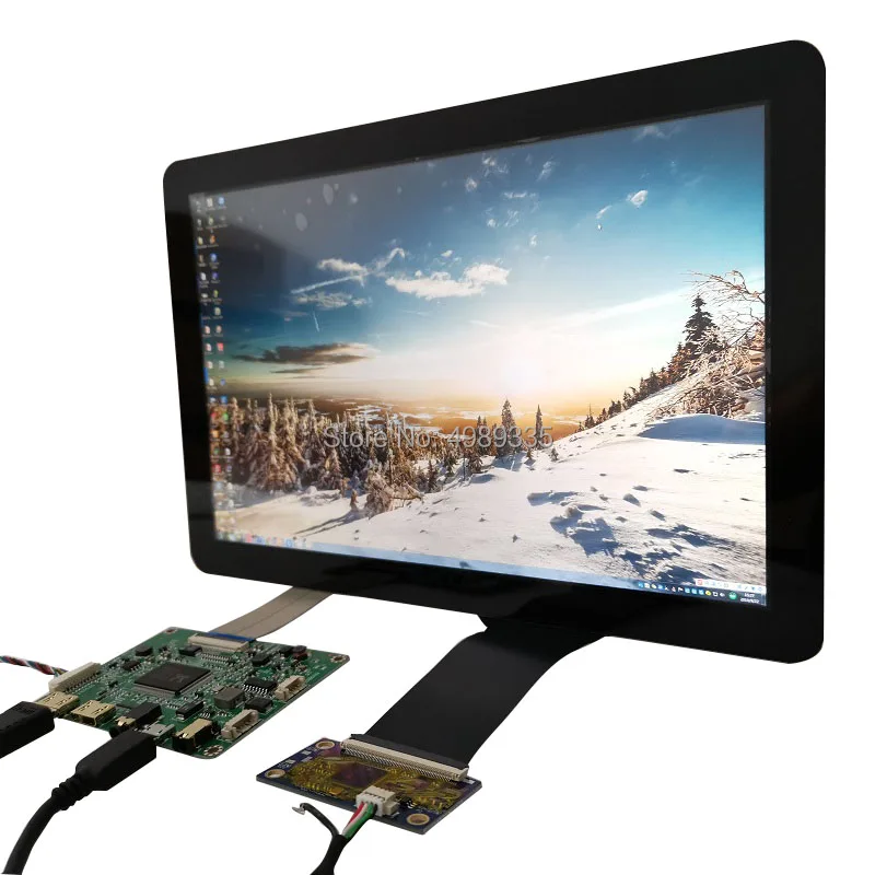 10 дюймовый сенсорный дисплей 2k для pi 4 и Android win8 IPS full view 2560X1600|Сенсорный панели| |