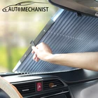 Универсальные солнцезащитные чехлы на переднее стекло автомобиля, чехол на лобовое стекло автомобильной приборной панели, выдвижной чехол на лобовое стекло, аксессуары для BMW E46