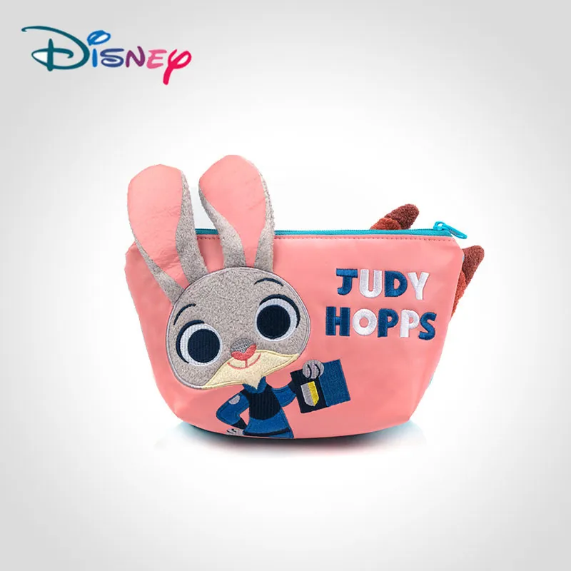 

Disney Fashion Judy Nick Multifunctional Cute Double-sided Portable Storage Cosmetic Bag Female Mummy Bag Mini Kawaii Handbag