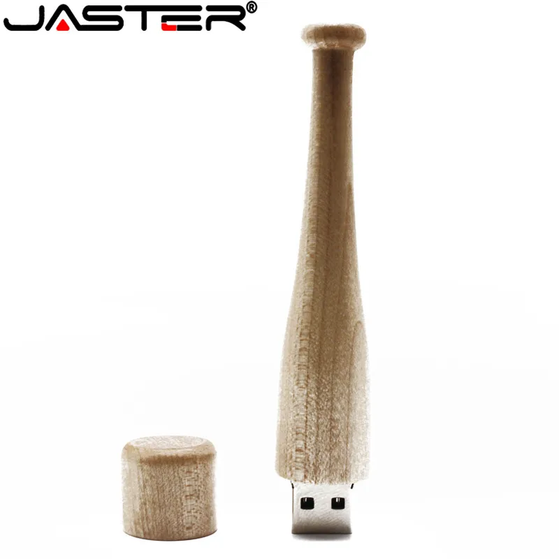 

JASTERS Wooden 64GB usb flash drive pen drive 4GB 8GB 16GB 32GB maple baseball bat usb2.0