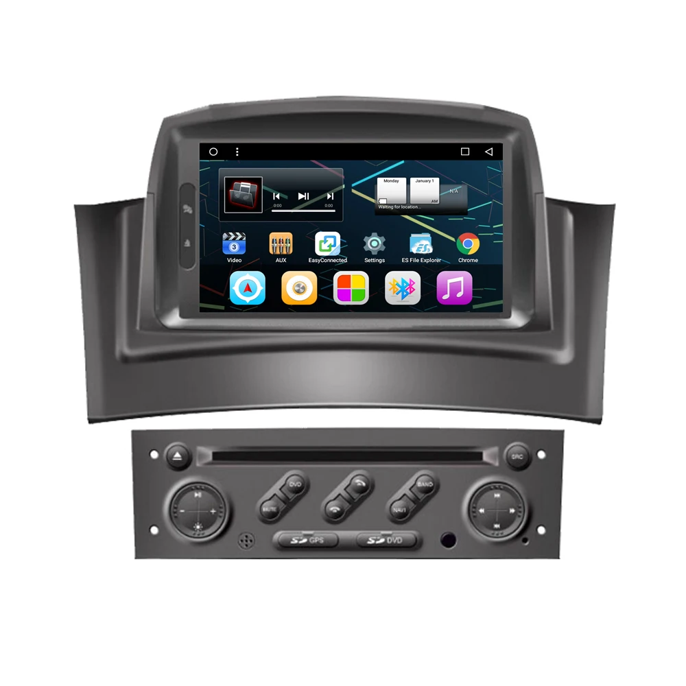 NAVITOPIA 7 дюймов 2G RAM 32G ROM Octa Core Android 8 1 автомобильный DVD GPS навигация для Renault Meganne II 2005