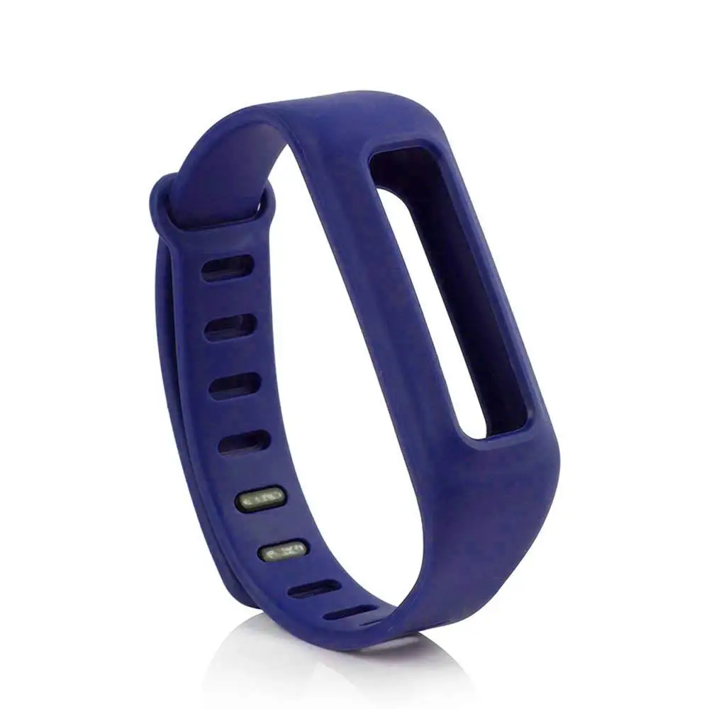 Зеленый Honecumi ремешок сменные полосы с металлические застежки для Fitbit One/беспроводной Браслет Спорта Браслеты - Цвет: Зеленый