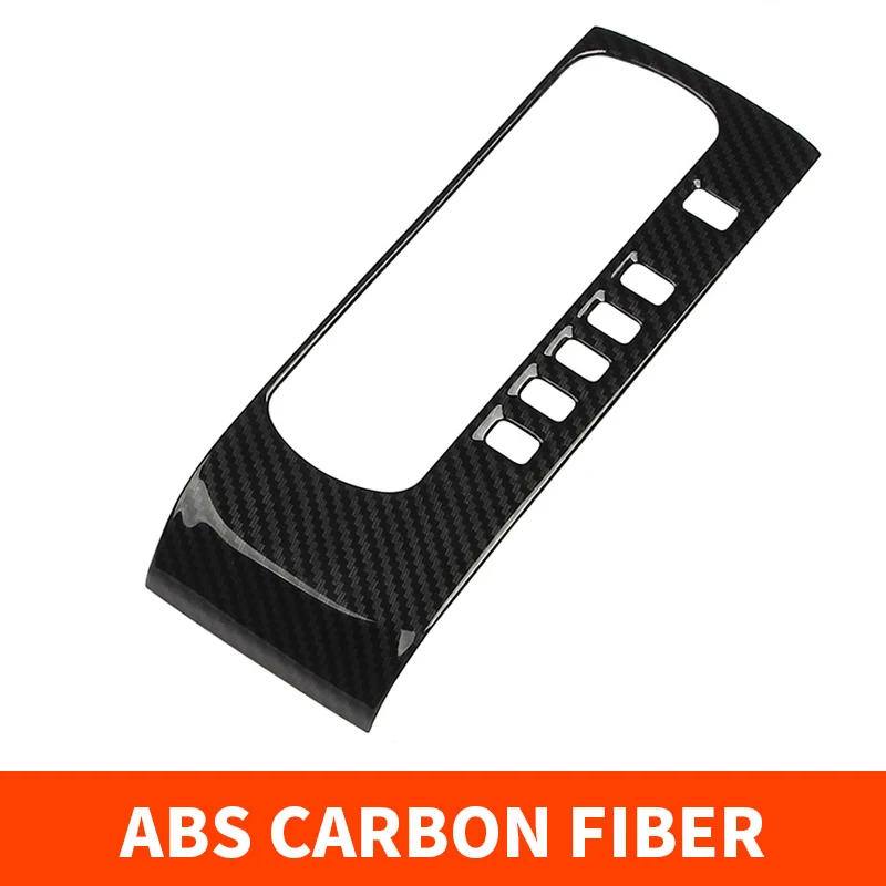 

Декоративная крышка коробки переключения передач из АБС-пластика для 10-го поколения Civic, отделка салона, автоматическая коробка передач из углеродного волокна