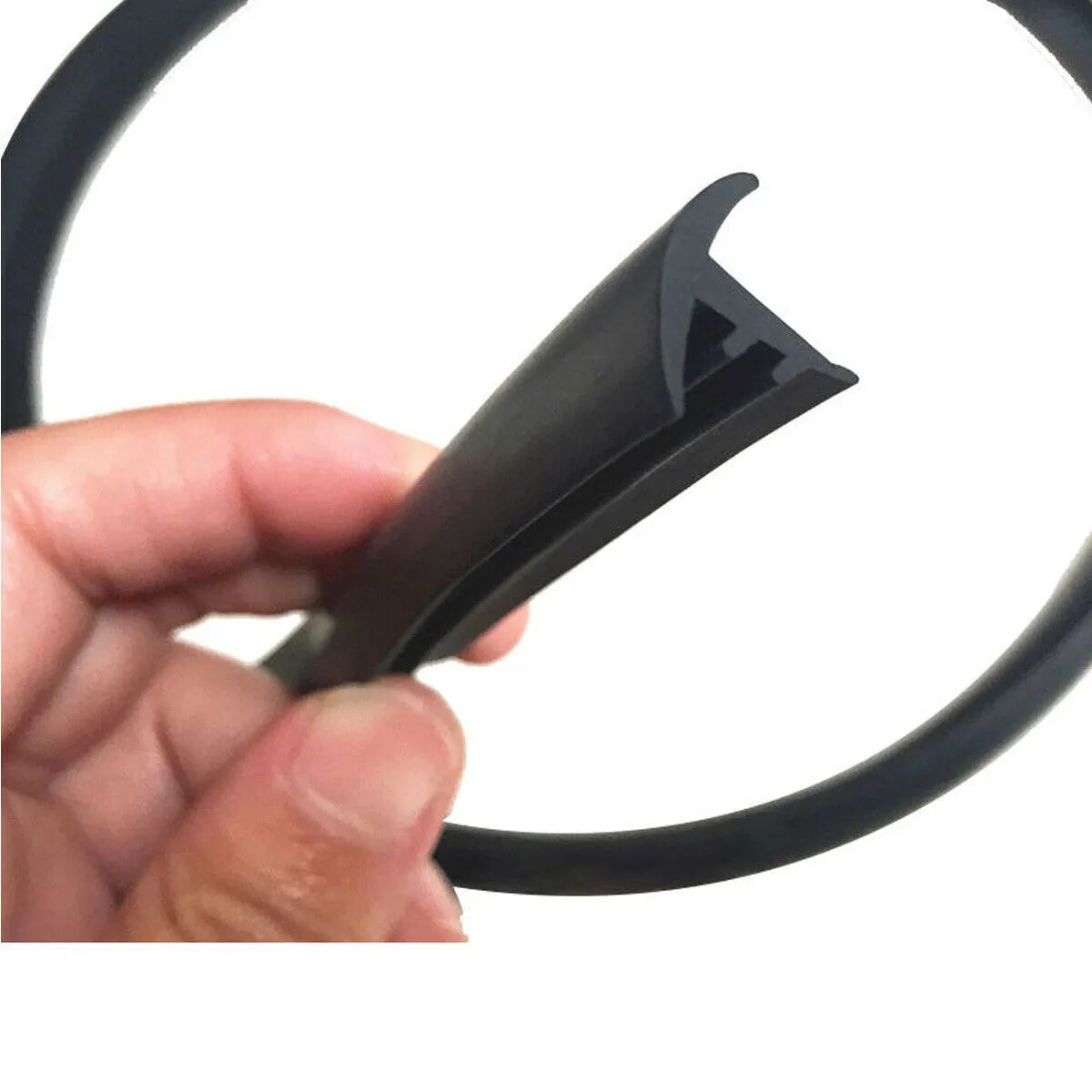 

Universal 1.6MT-shape Car Front Rubber Seal Strip Hollow Windproof Weatherstrip Automotive Goods Car Accessories