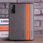 Чехол-накладка для Huawei Honor Play 4T, кожа, ТПУ, Жесткий Поликарбонат