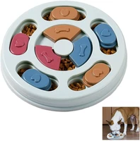 dog treat puzzle toy pet food dispenser slow feeder bowl interactive dog toy for improve pets iq