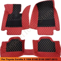 car floor mats for toyota corolla x 10th e140 e150 2007 2008 2009 2010 2011 2012 2013 floorliner interior accessory carpets