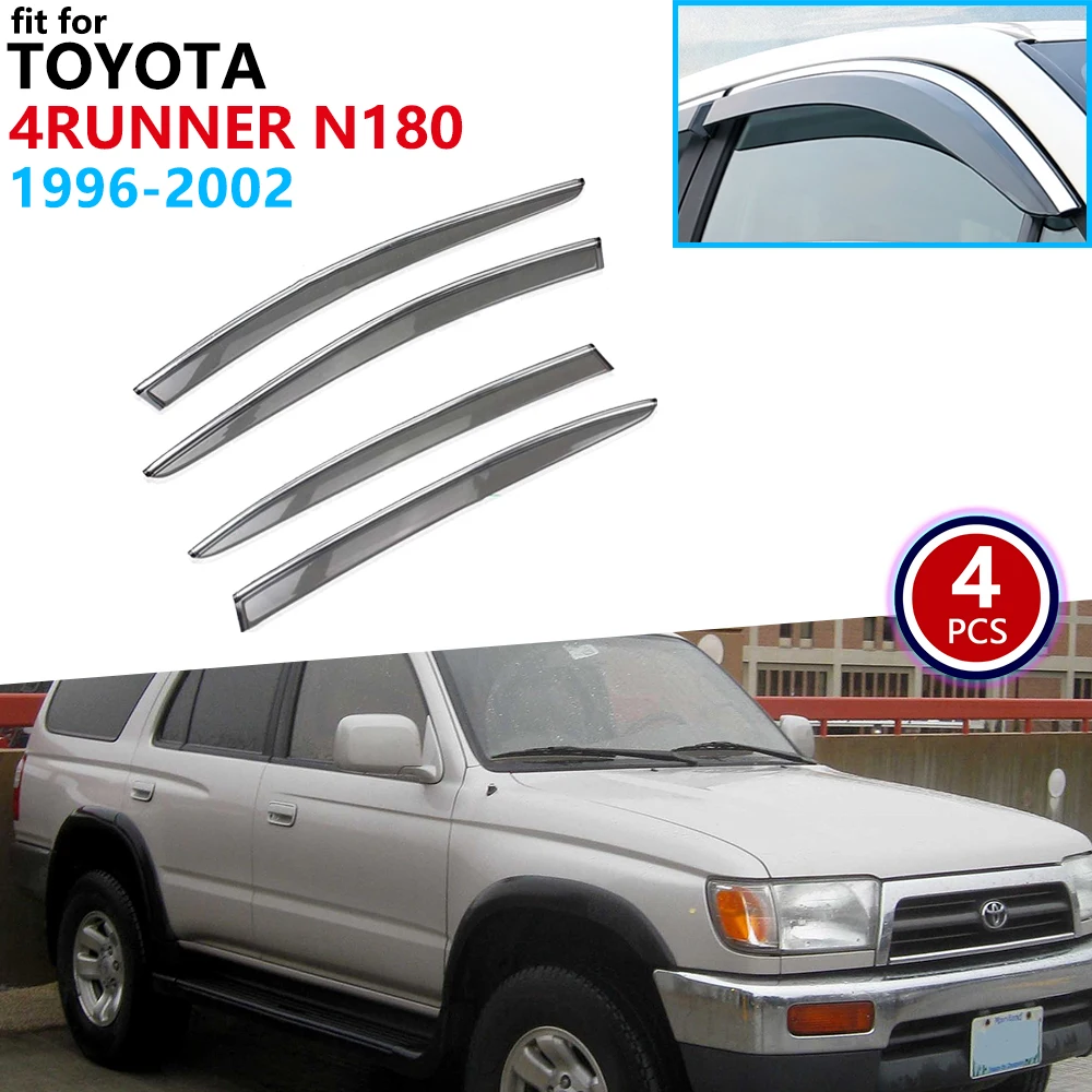 Для Toyota 4runner Hilux Surf SW4 N180 1996 ~ 2002 оконный козырек вентиляционные навесы защита от