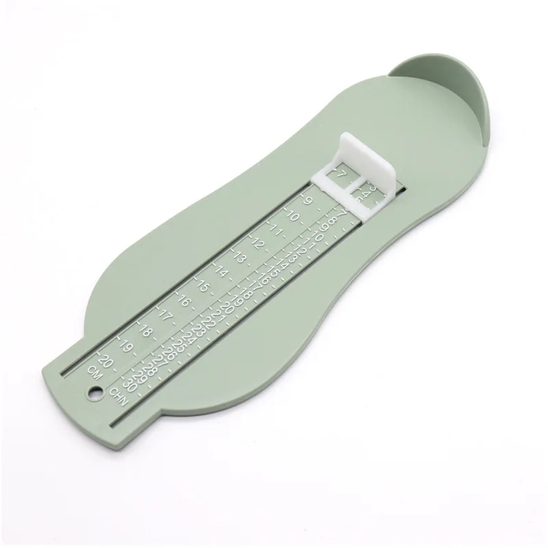 light green Измерительная линейка для ног, измерительный прибор для детей, измерительный прибор для ног, измерительный прибор для роста стопы, измерительный прибор для измерения роста# S - Цвет: light green