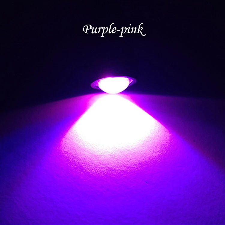 1pcs pink-purple Nlpearl 1 шт 9W 18 мм светодиодный орлиный глаз Габаритные огни для автомобилей заднего хода парковочная сигнала COB светодиодный лампы дневного света 12V - Цвет: 1pcs pink-purple