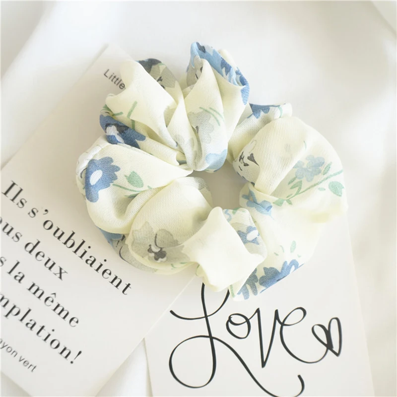 Резинки для волос кольцо ярких цветов веревка на осень и зиму Женский хвостик