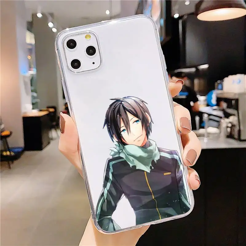 

Yato Noragami Phone Case Transparent soft For iphone 5 5s 5c se 6 6s 7 8 11 12 plus mini x xs xr pro max