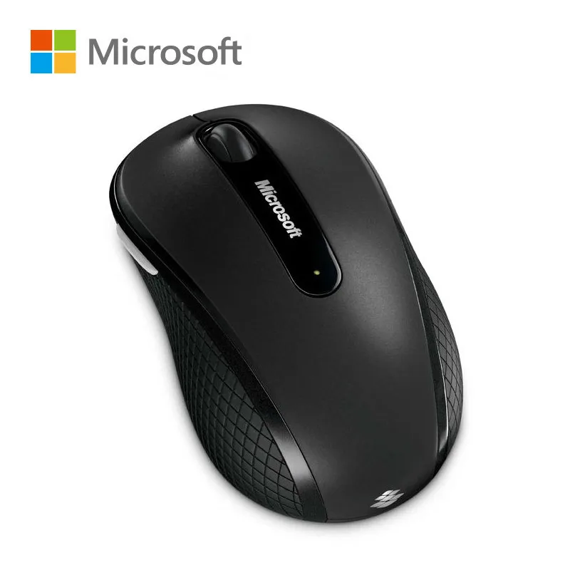 

Microsoft 4000 2.4GHZ Portable Wireless Mouse Blue Track Suitable for Laptops MAC Black White Free Shipping