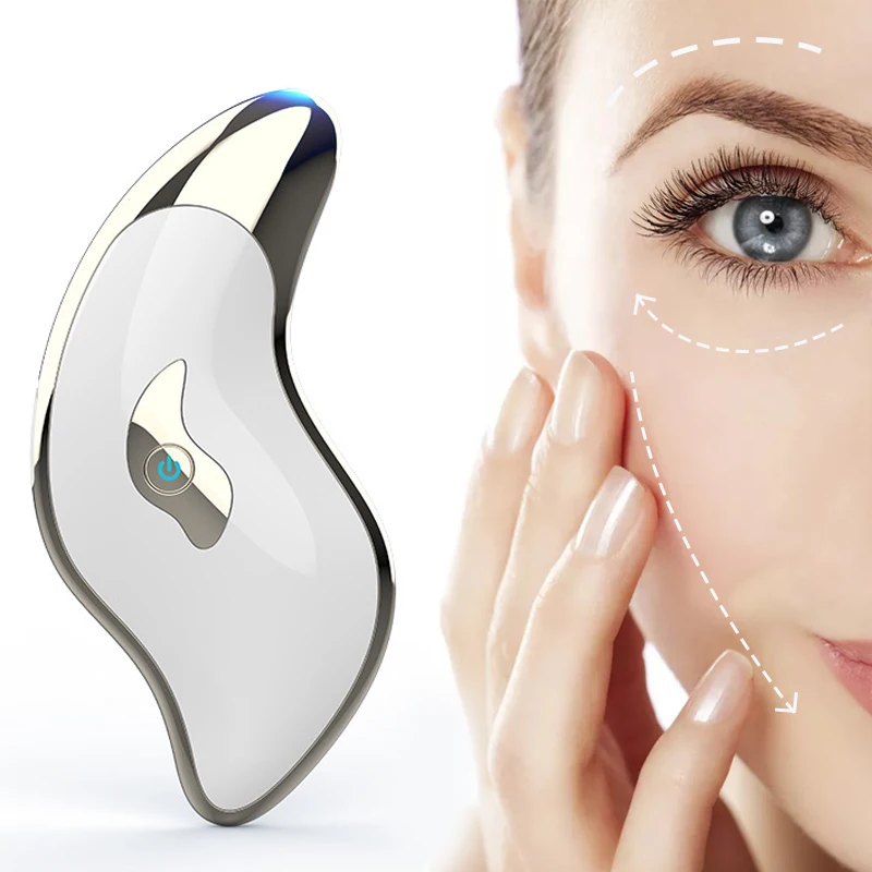 Микротоковая машина для лифтинга лица Массажер ухода за кожей с подогревом