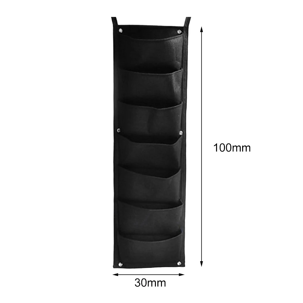 

2pcs Wall Hanging Planting Bags 14 Pockets Green Grow Bag Planter Vertical Garden Vegetable Living Garden Bag Home Supplies