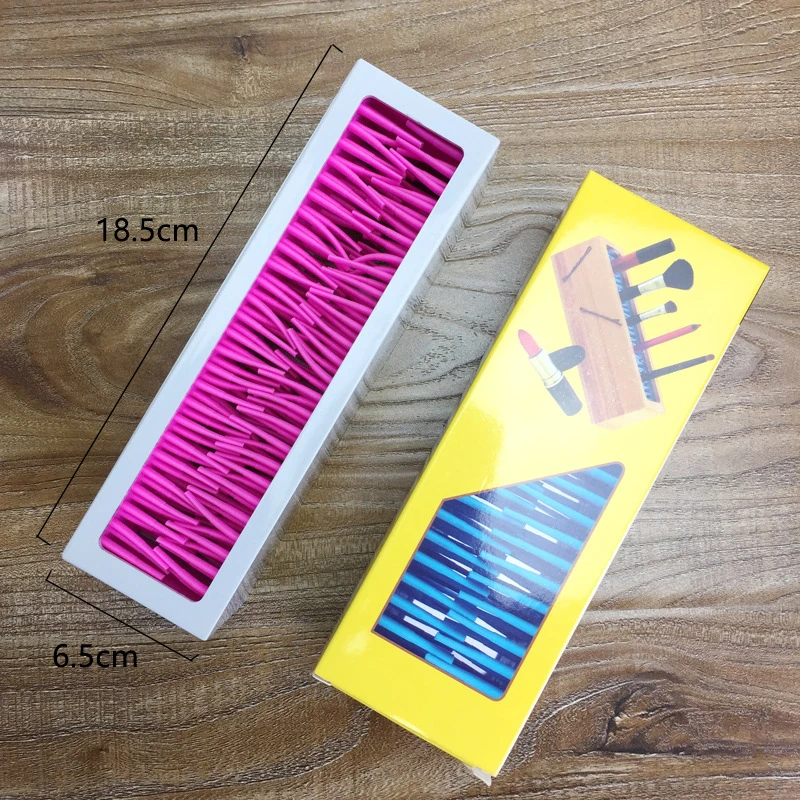 Женская коробка для хранения косметики полка кистей Бесплатная вставка