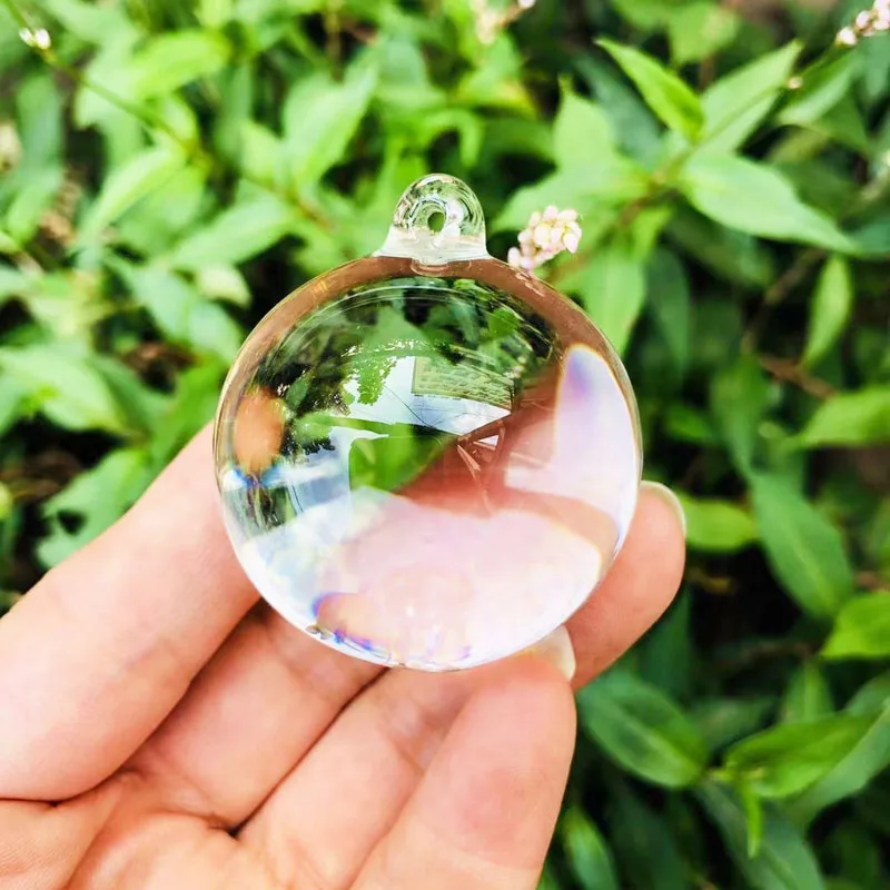 Прозрачный Гладкий хрустальный шар диаметром 40 мм 6 шт. деталь освещения