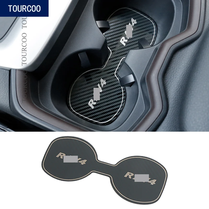 Для 2019 2020 RAV4 задний коврик для чашки с водой крышка отделка Аксессуары салона