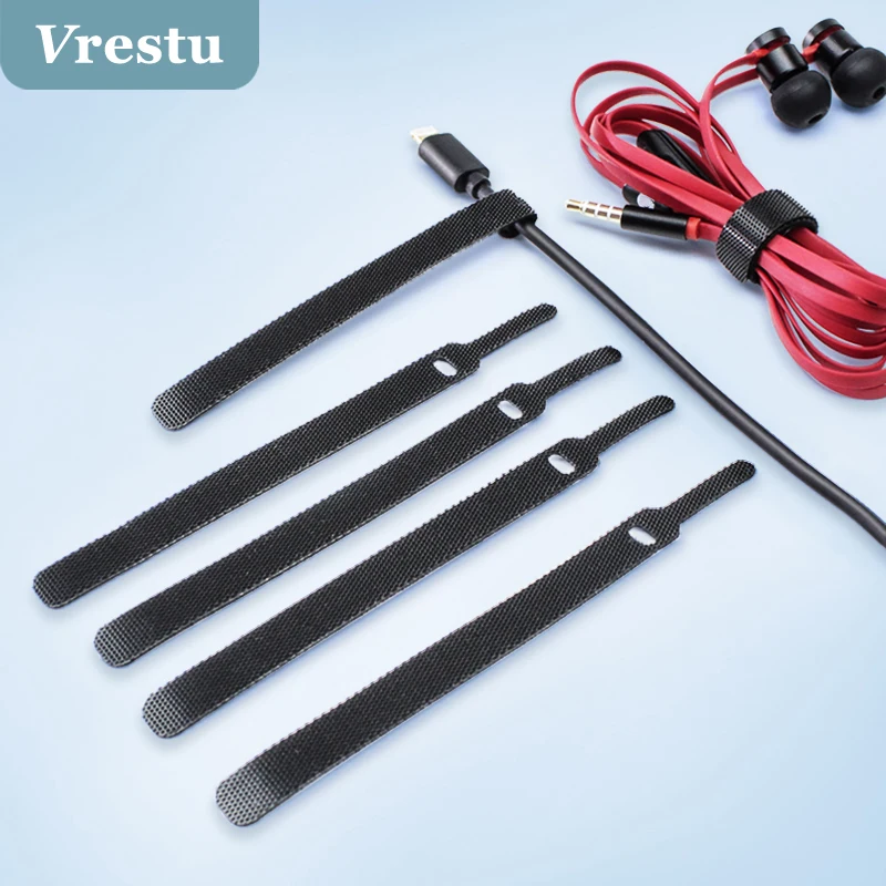 

Cable Organizer Wire Winder Cable Holder Ties Hook Loop For Earphone Mouse Cord Digital USB Line Management Wire Cable Protector