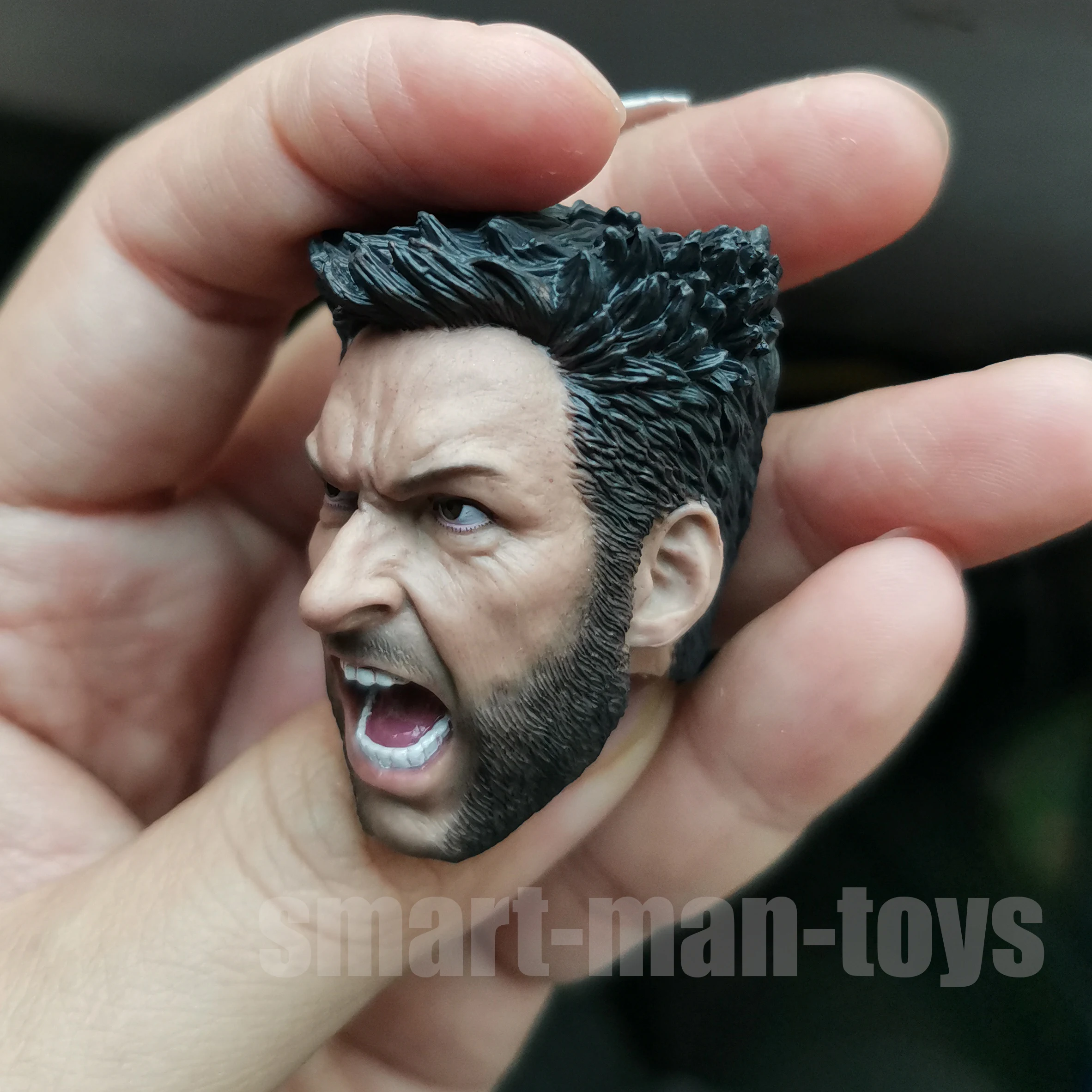 Масштаб 1/6 голова Росомаха лепка Hugh Jackman подходит для фигуры 12 дюймов | Игровые