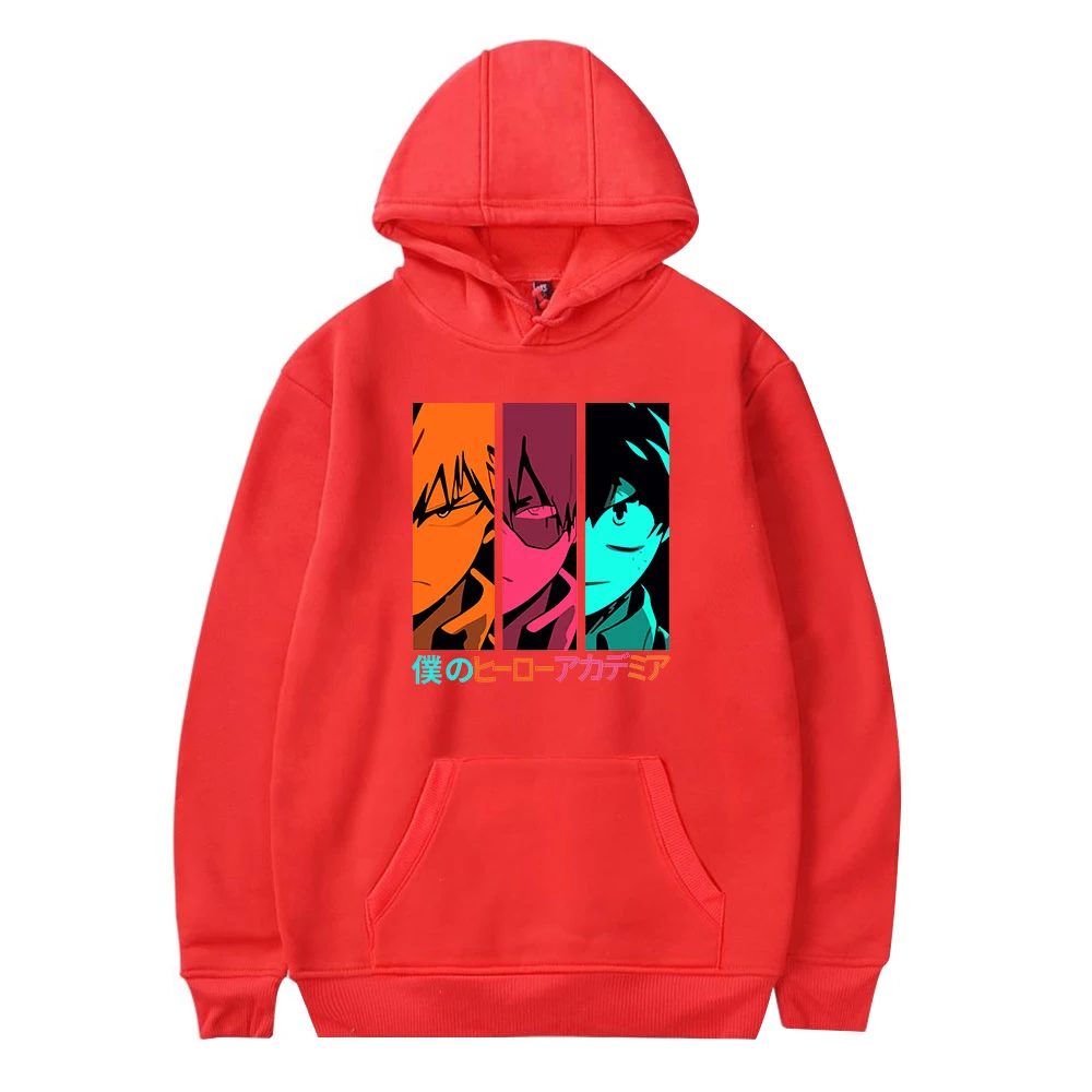 

Hoodie My Hero Academy Hoodies Women Anime Hoodie Pullovers Full Sleeve length Regular Casual Clothing Style Oversized Hoodie