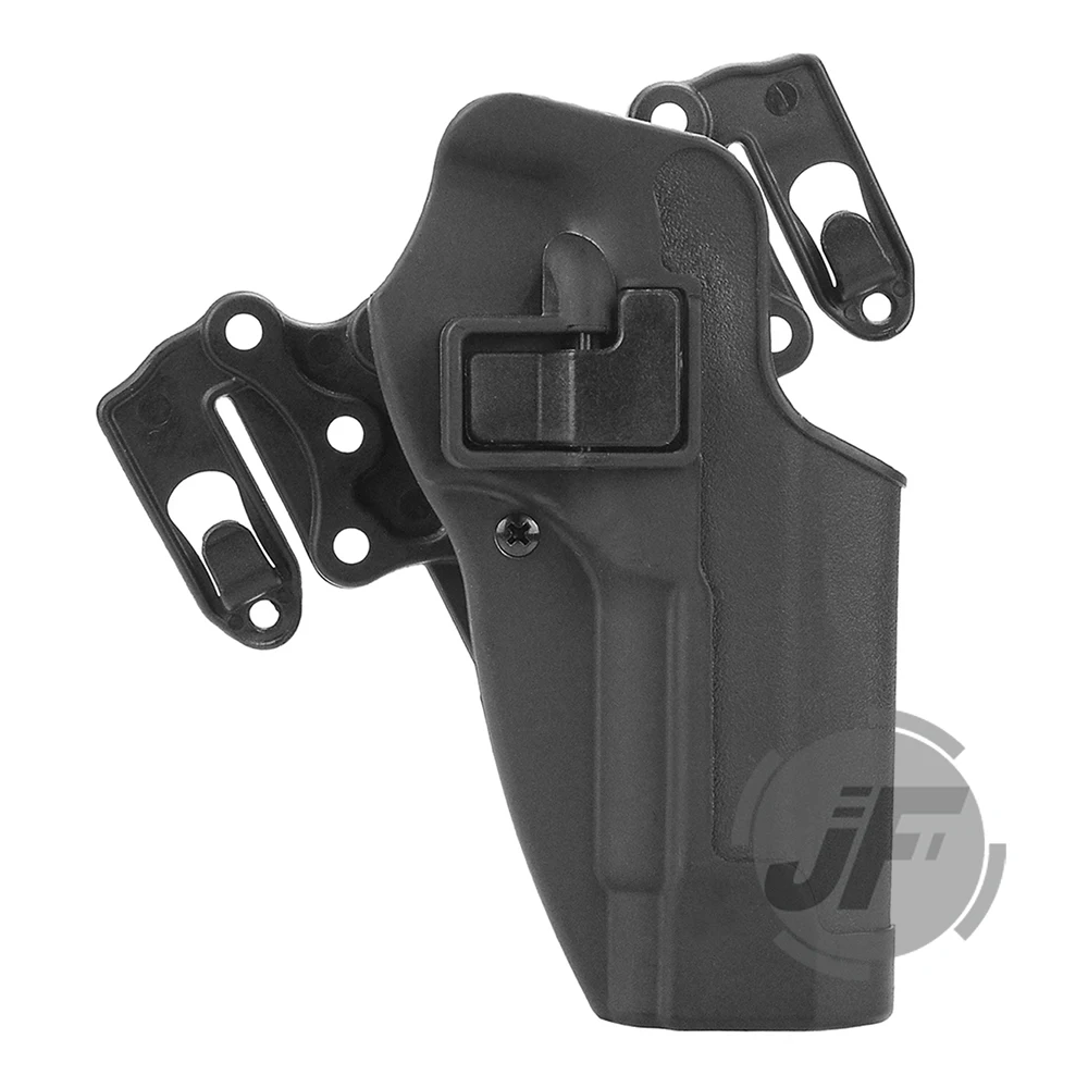 

Tactical Concealment CQC Serpa Quick Right Hand Paddle Belt Loop Gun Holster w/ STRIKE MOLLE Platform For Beretta 92 96 M9 M92