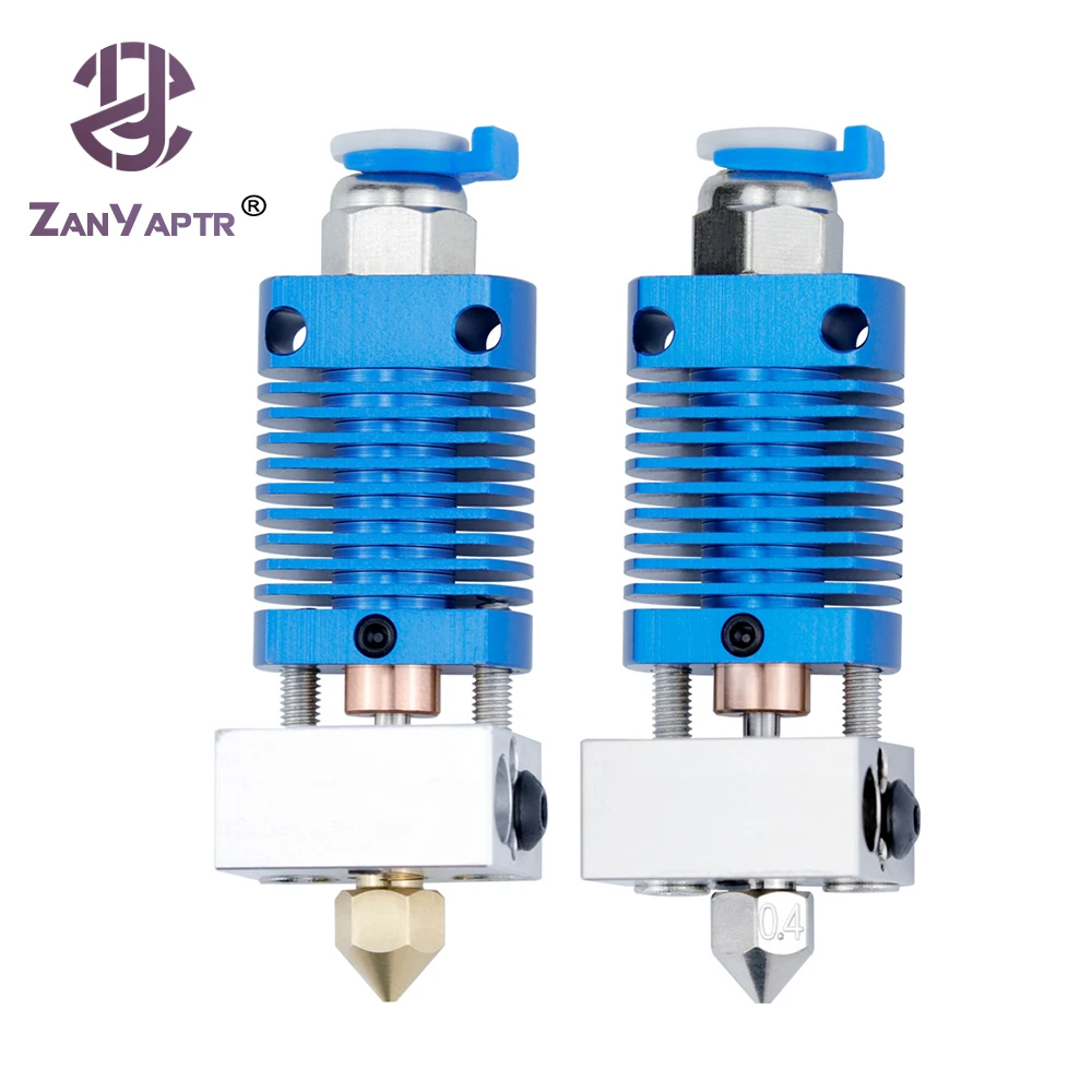 Buy 高品質MK8アセンブリ押出機ホットエンド用エンダー3 CR10プリンタ1.75ミリメートル0.4ミリメートルノズル加熱ブロック3Dプリンタ部品