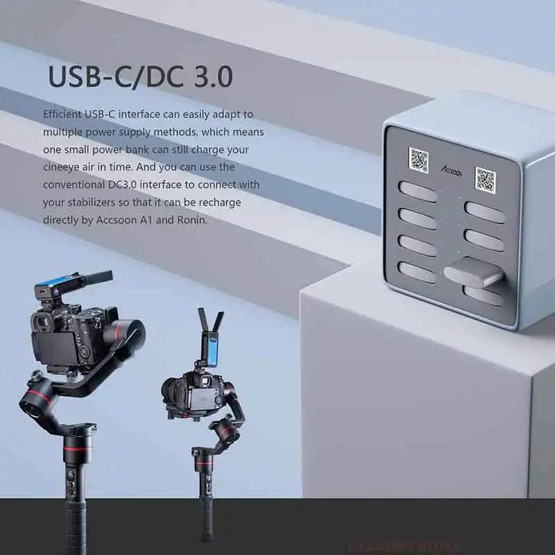 Беспроводной передатчик Accsoon CineEye Air 5G WIFI для iPhone Android видео телефона 1080P мини