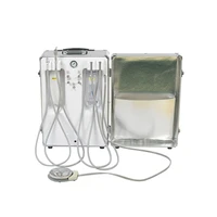 portable dental unit built in air compressor surgery 3 way syringe orthodontics dentist accessories dentistry materials