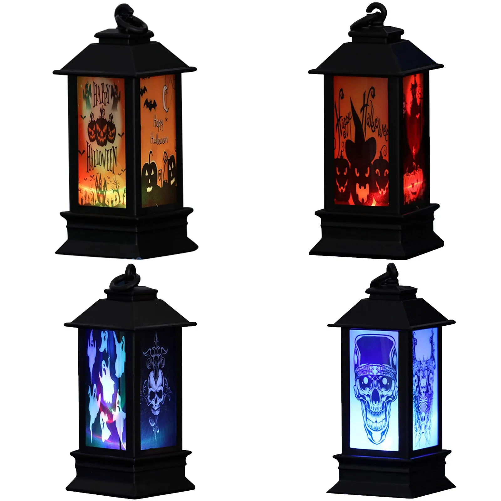 Светодиодный фонарь в виде тыквы черепа пони украшение на Хэллоуин реквизит