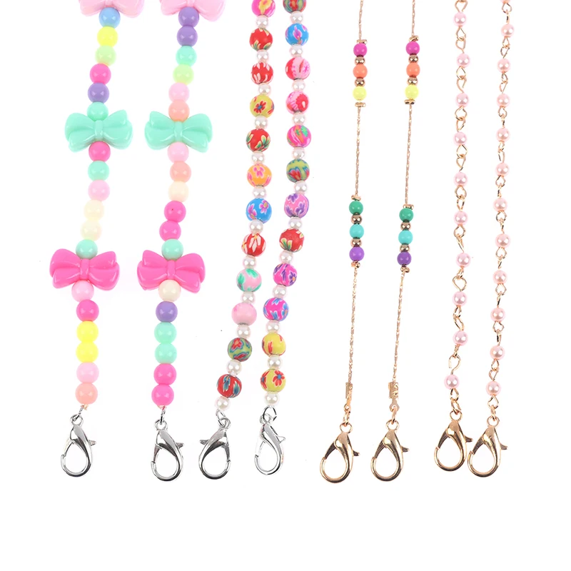 

New Design Glasses Chain Anti-lost Face Mask Lanyards Beads Neck Straps Glasses Rope Mobile Phone Straps Eyewear Accessories
