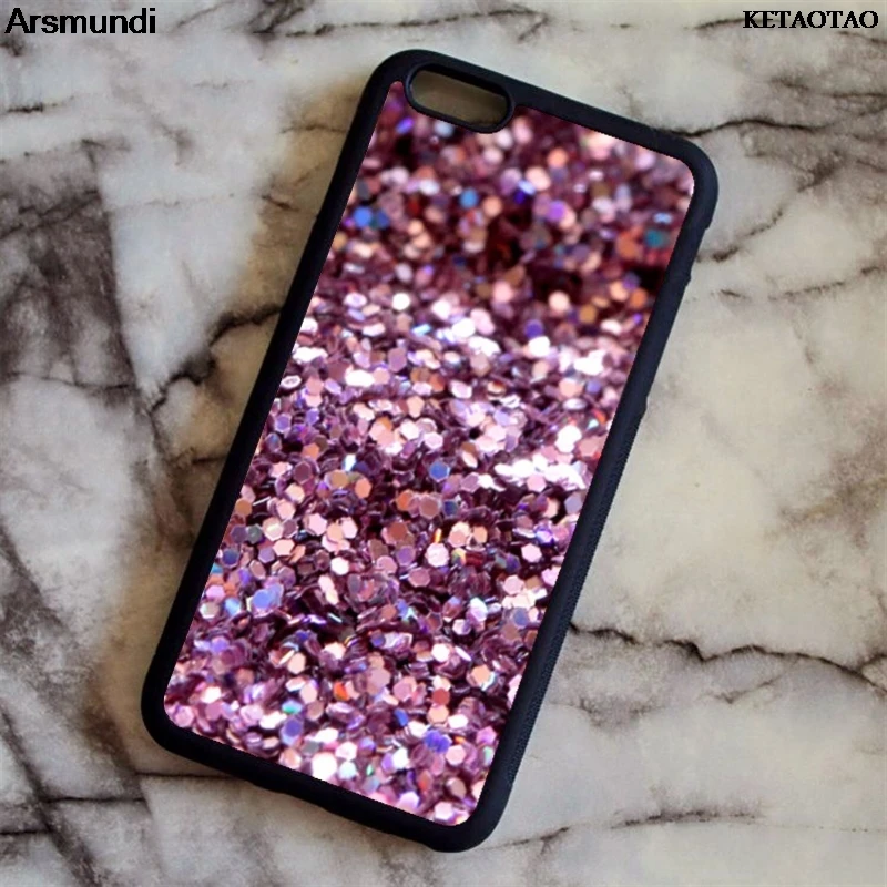 KETAOTAO новые розовые и Серебристые блестящие Мятные чехлы для телефонов iPhone 6 7 8 X PLUS