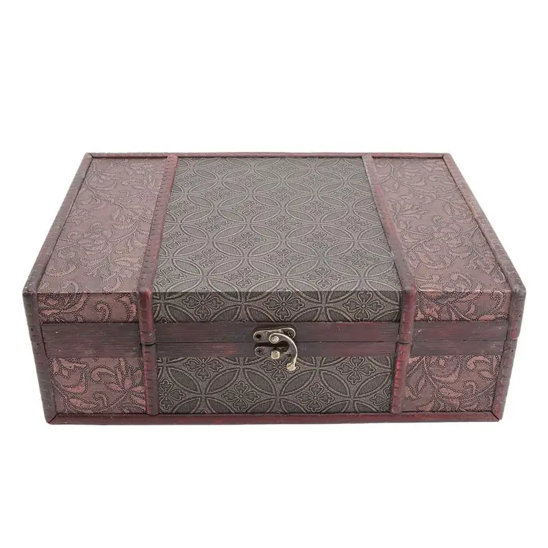 Винтажные деревянные шкатулки для ювелирных изделий 1 шт. | Дом и сад