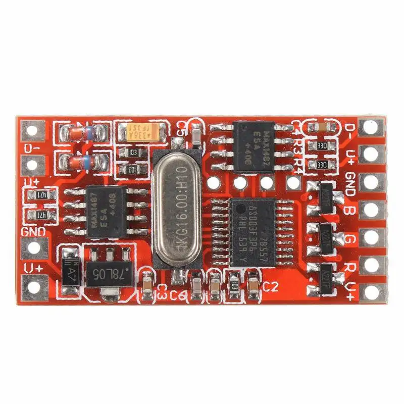 72 Вт 6A Dmx512 декодер плата Codering модуль контроллер 3 канала для Rgb Led сценический