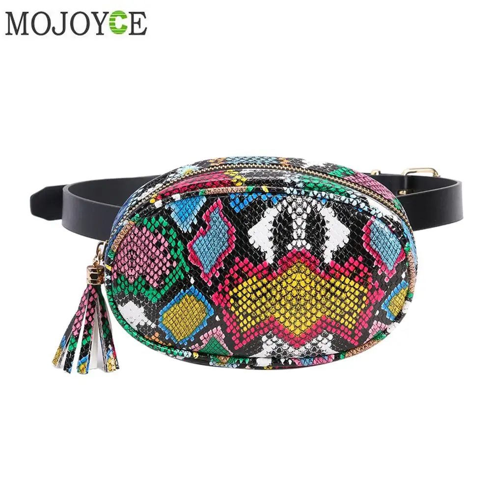 Serpentine Fashion Women's Waist Packs Brief Girls Sling Chest Bag Zipper Belt for Women Ladies Fanny Bags Travel Bum | Багаж и сумки