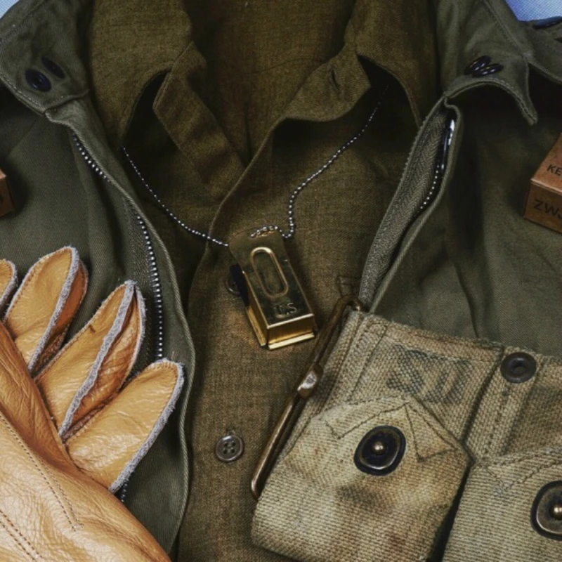 Бронзовый свисток для собак крикет Хлопушка WW2 D-Day сигнал армии США Сувенирный