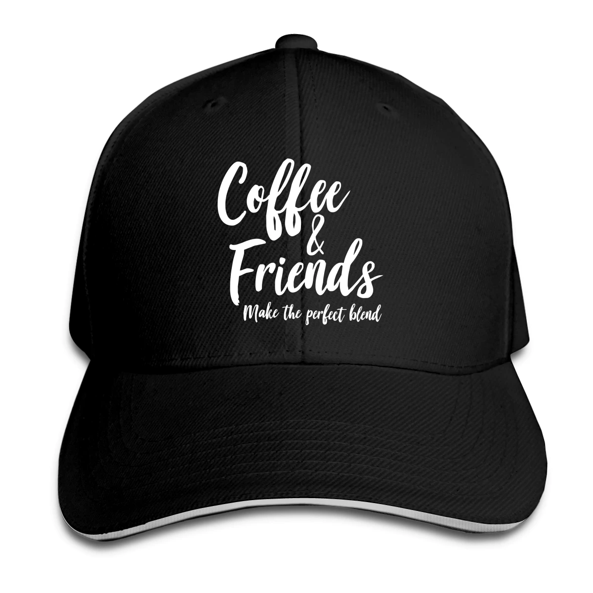 

Cofee And Friends Hat Baseball Cap for Men Women Fashion Adjustable Sun Hat