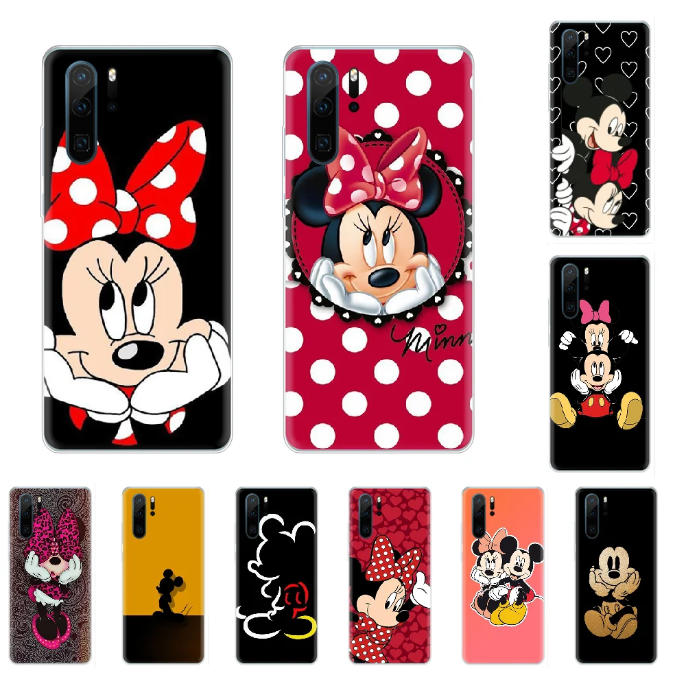 Минни Маус Микки Сделай Сам чехол для телефона с рисунком Huawei P8 P9 P10 P20 P30 Pro Lite smart Z