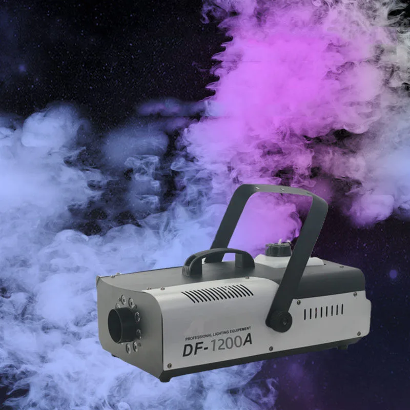 

Party disco DJ club performance stage fog machine seven kinds of lighting effects 1200W remote control fog machine
