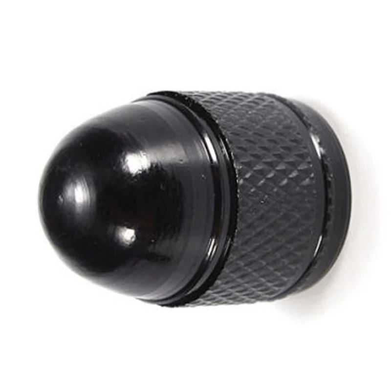 4 шт. Черный алюминиевый сплав обод для шин колпачок шины клапана автомобиля