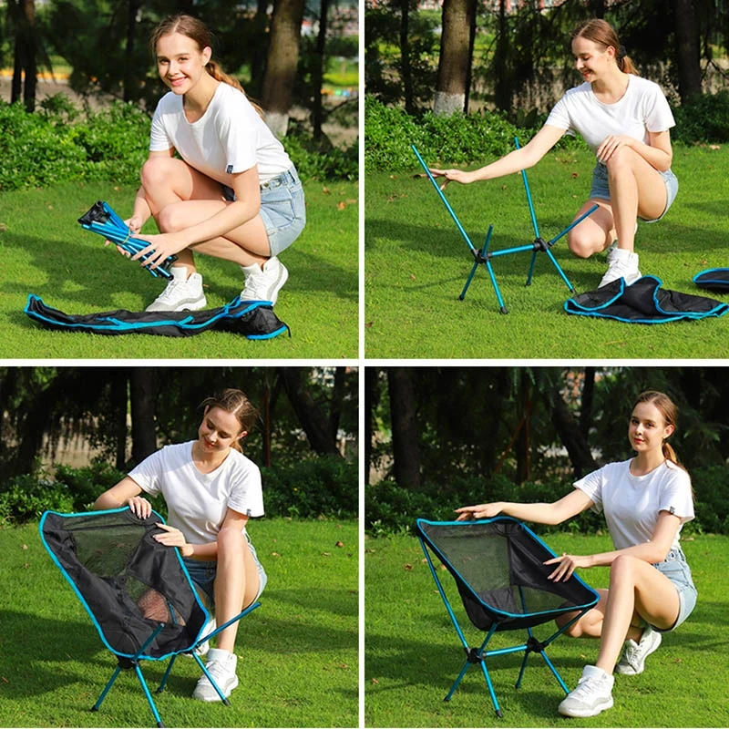 Съемный портативный складной стул Moon Chair уличные стулья для кемпинга пляжа