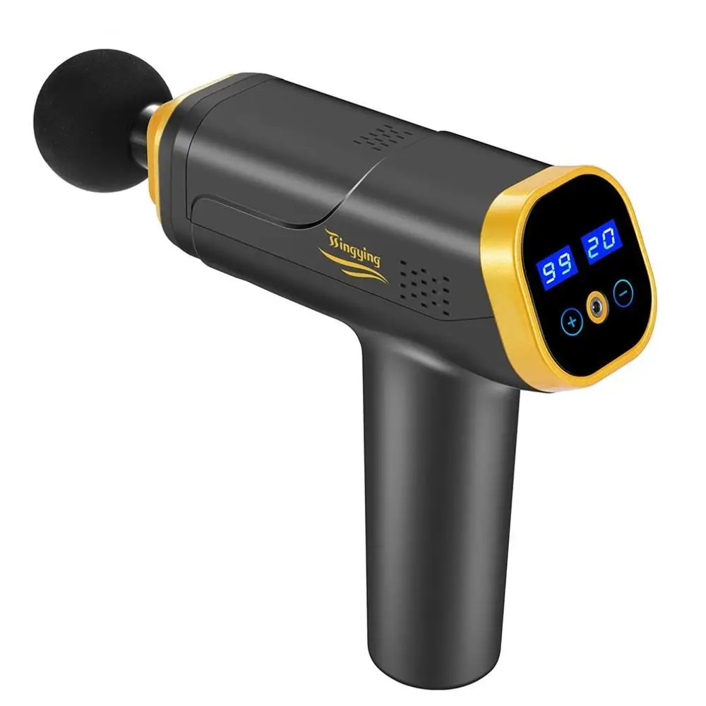 

Fascia Gun Muscle Massager Fitness Equipment Electric Impact Gun Vibration Massage Gun Relaxation Sports