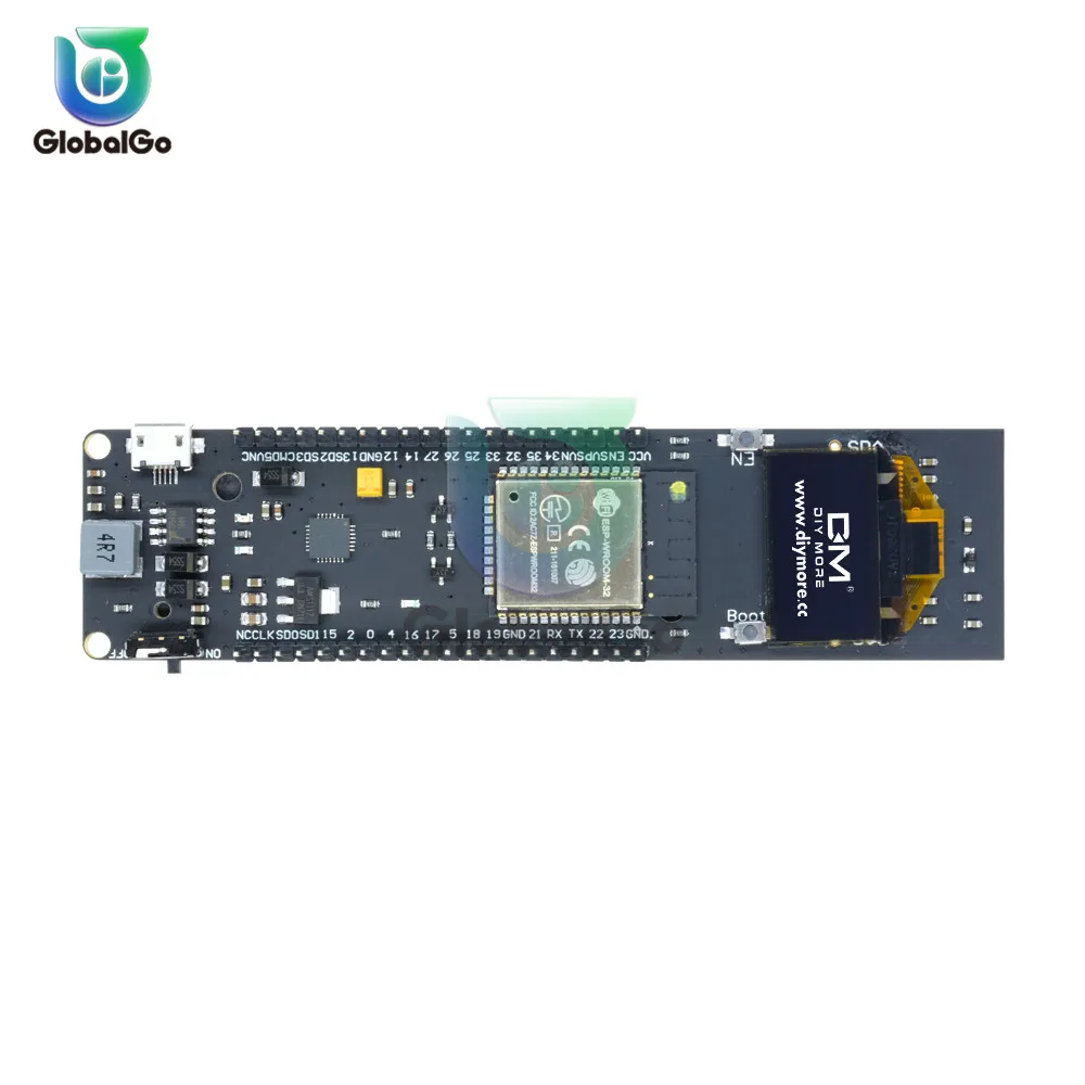 0 96 дюймовый oled модуль ESP32 ESP 32 ESP8266 CP2102 wifi дисплей SPI Коммуникационный для arduino 18650