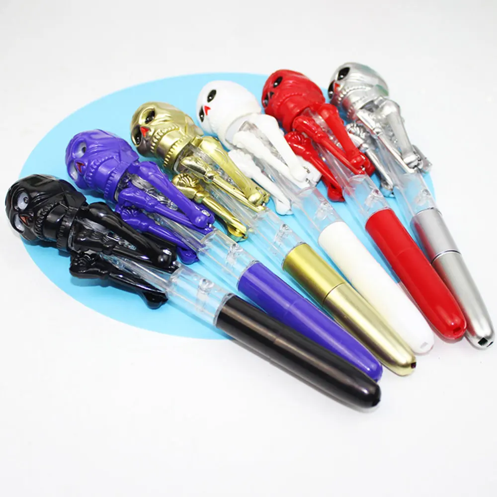 

3Pcs Ballpoint Pen Toys Glow Writing Pen Party Props Mixed Styles