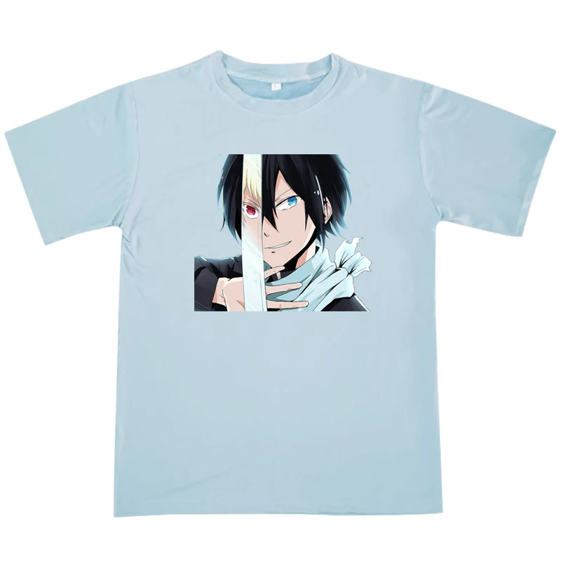 

Japan Anime Noragami YATO T Shirt Women Men Cool Cartoon Printed T-shirts Streetwear Harajuku Casual Tees Tops